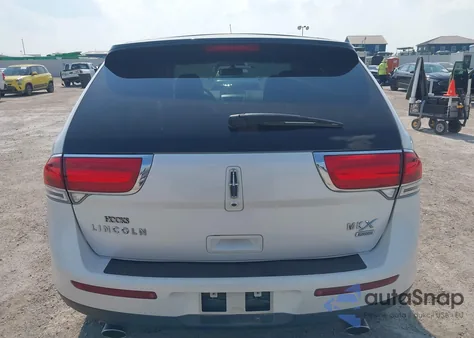 2012 Lincoln Mkx z USA, uszkodzony, nr VIN 2LMDJ8JK5CBL00603